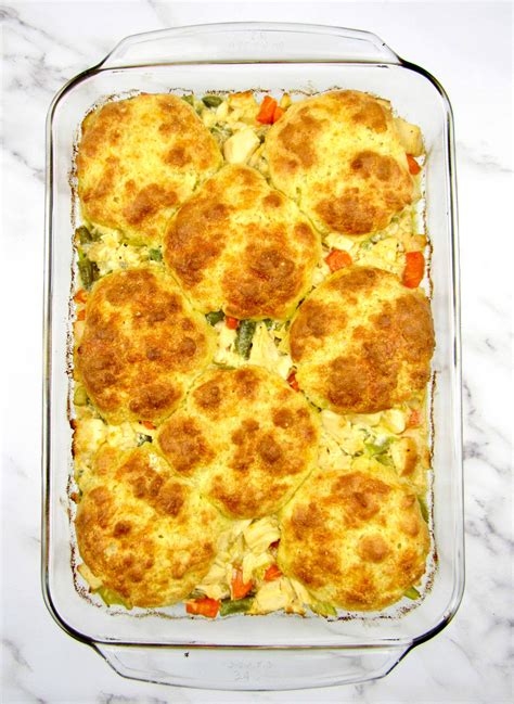 Keto Chicken Pot Pie Casserole (Gluten-Free) - Keto Cooking Christian