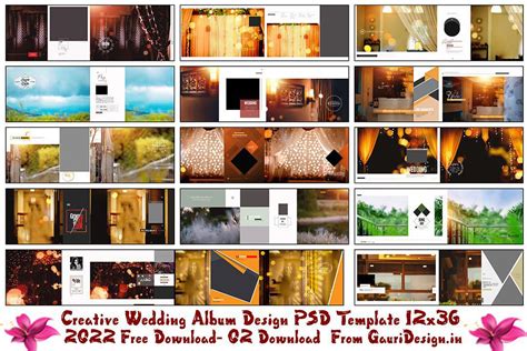 25 Latest Wedding Album Design Psd Templates Free Download 12x36 Deals | cdlguaiba.com.br