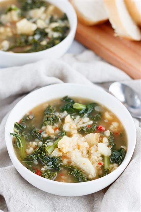 Cauliflower Kale Soup - Jennifer Meyering