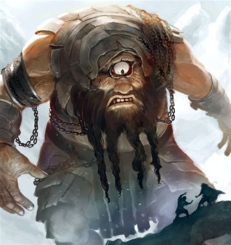 Cyclops | Greek mythological creatures, Mythological creatures, Greek ...