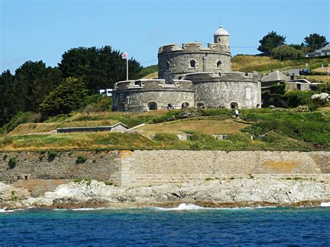 Mike's Cornwall: St. Mawes Town and Castle By Boat