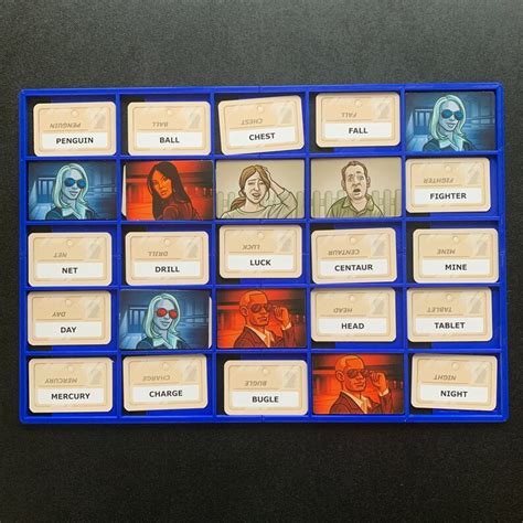 Codenames Game Board - Etsy