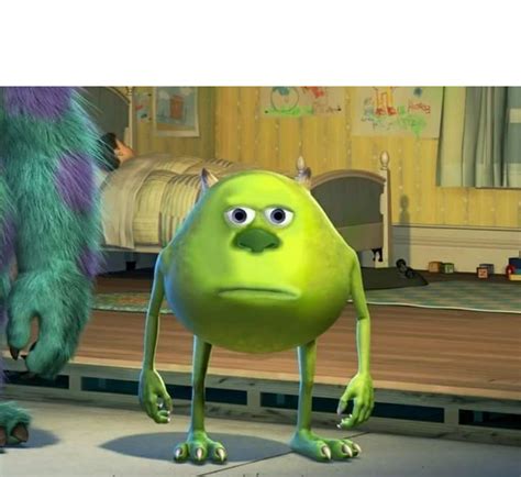 Mike Wazowski Bruh Blank Template - Imgflip