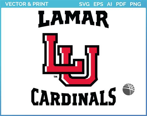 Lamar University Cardinal Logo Clipart