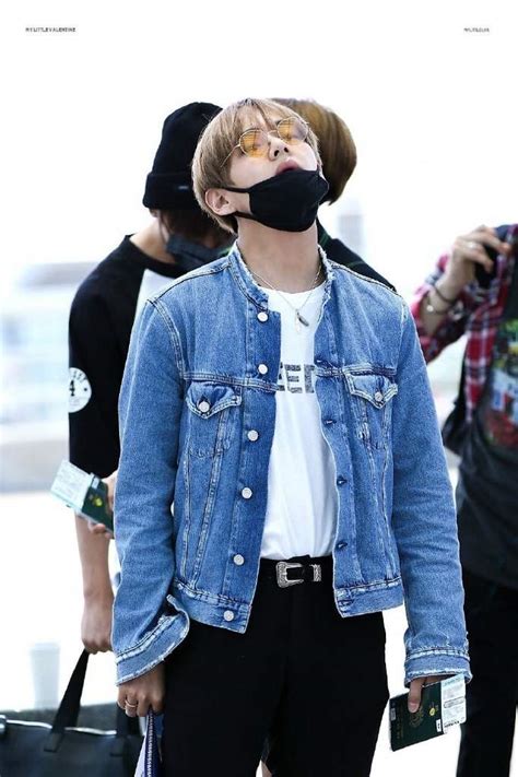 Bts Taehyung Airport Fashion - BTS WALLPAPER HD