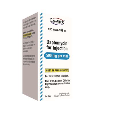 Daptomycin – Camber Pharmaceuticals