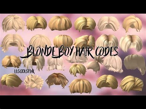 Roblox Long Hair For Boys