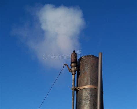 A Old Fashioned Steam Whistle Stock Photo - Image of white, fashioned ...