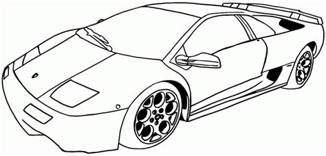 Printable Coloring Pages Of Sports Cars - Coloring Home