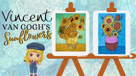 Van Gogh Sunflowers For Kids