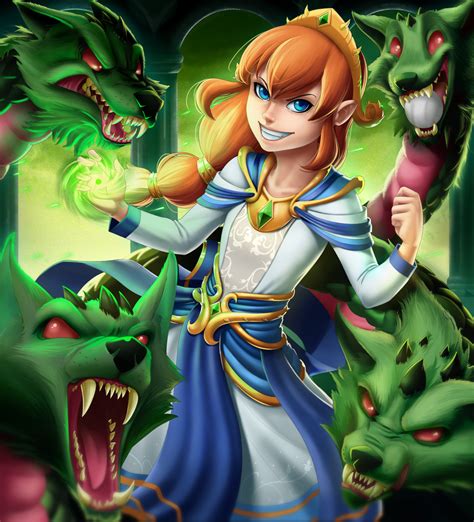 ArtStation - Scylla - Smite