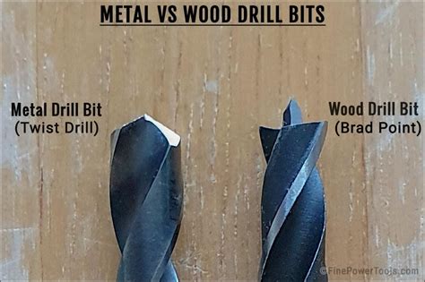 Wood vs. Metal Drill Bits. Identify Differences & Types (2022)