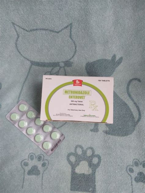 METRONIDAZOLE 500mg for Cats and Dogs SOLD PER TABLET | Lazada PH