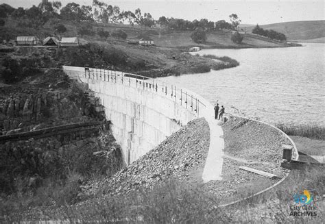 Upper Otay Dam and Reservoir in 1918 | City of San Diego Official Website