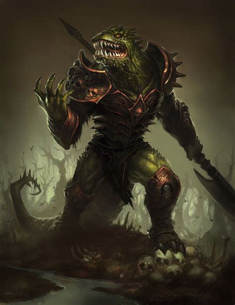 109 best images about Fantasy Lizardman on Pinterest | Artworks, Armors ...