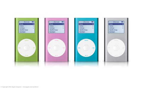 iPod mini | all about Steve Jobs.com