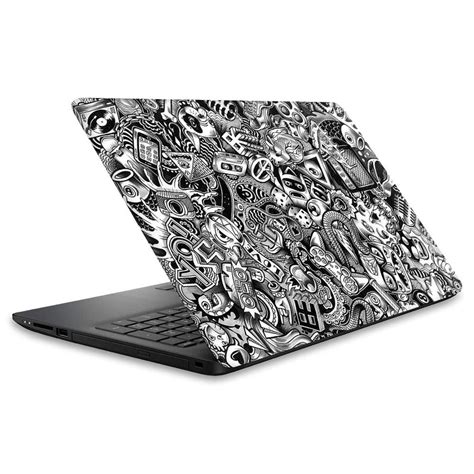 Grey Abstract Laptop Skins at Rs 349.00 | Custom Laptop Skin, Laptop Skin Sticker, Full Body ...