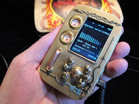 Handmade Steampunk MP3 Player | Gadgetsin