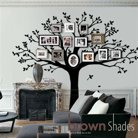 Family Tree Decal - Photo Tree Decal - Family Tree Wall Decal Family ...