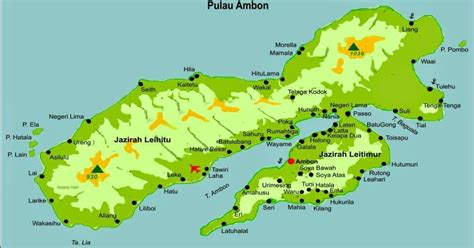 Tempat Wisata Wakasihu Ambon Peta Wisata Indonesia Dan Luar Negeri | My ...