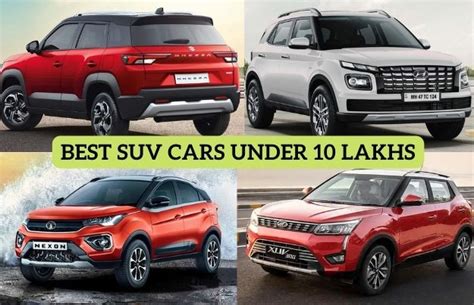 Best SUV Cars Under 10 Lakhs in India in 2023 - Dr. Driving