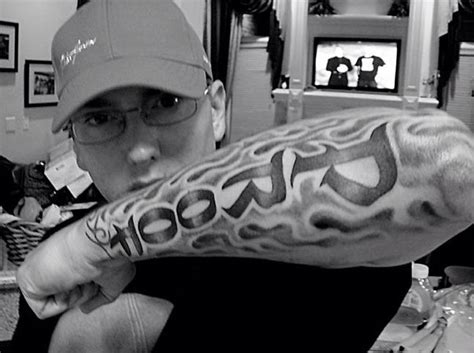 Eminem Proof Tattoo