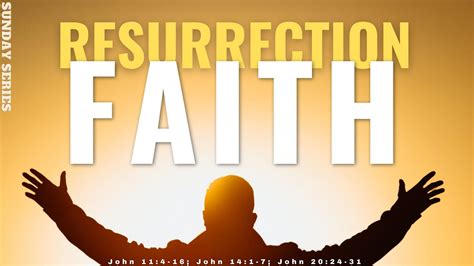 Resurrection Faith