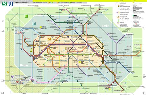 Berlin Subway Map - TravelsFinders.Com