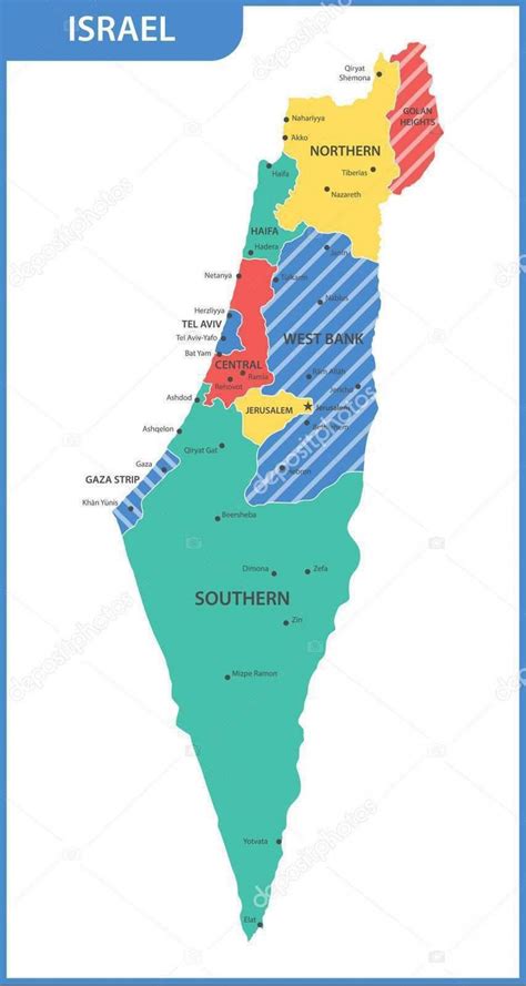 Regions Of Israel