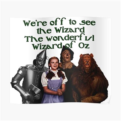 Off To See The Wizard Posters | Redbubble