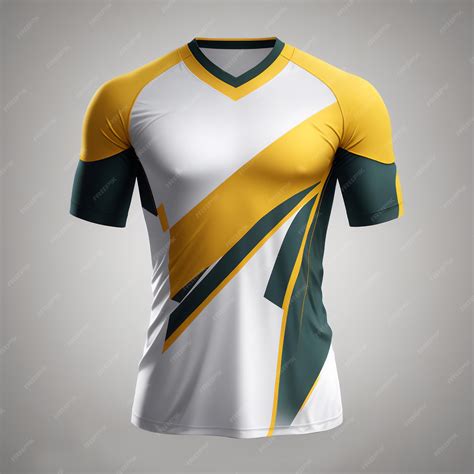 Premium AI Image | HyperRealistic Sports Jersey Design