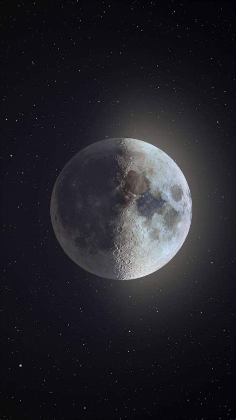 Space Wallpaper 4K Moon