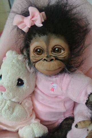 Pin by Sandi Williams on Creatures Great & Small | Cute baby monkey, Animals beautiful, Baby animals