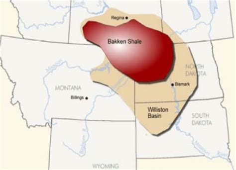 Location map of Bakken formation (Clark, 2009). | Download Scientific ...