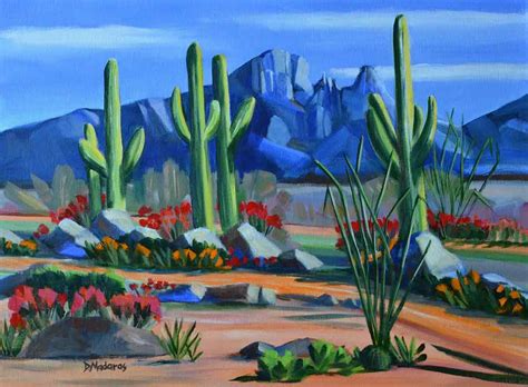 BLUE CATALINAS by Diana Madaras - Southwest Artists Emporium