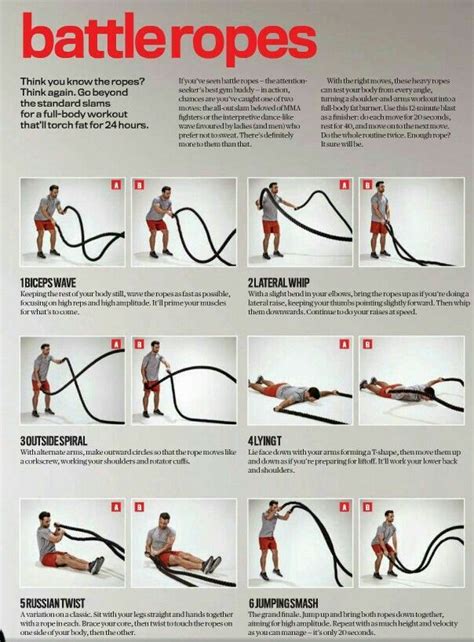 Pin on Stay FIT + HEALTHY | Battle rope workout, Workout, Rope exercises