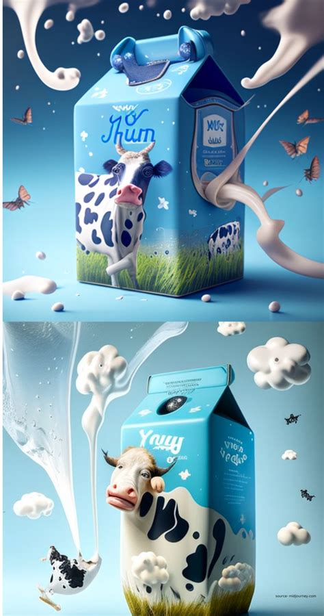 79+ Creative Dairy & Milk Product Packaging Design | Milk packaging ...