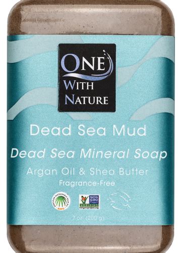 Dead Sea Mineral Mud Soap with Argan Oil & Shea Butter (No Added ...