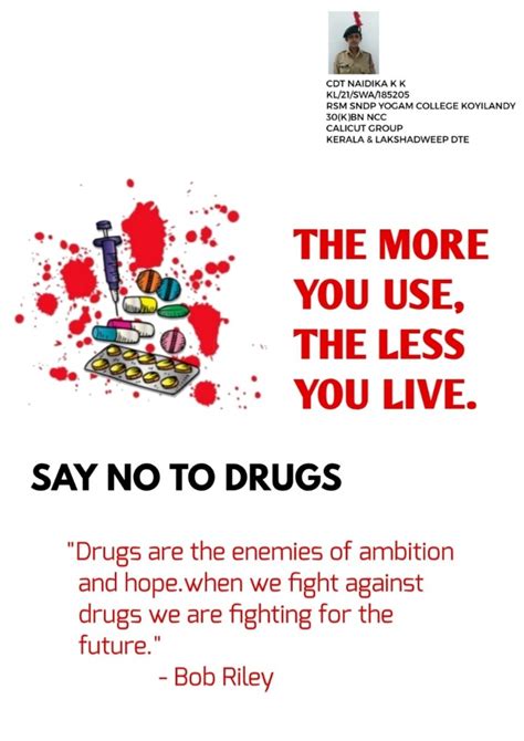Say no to drugs – India NCC