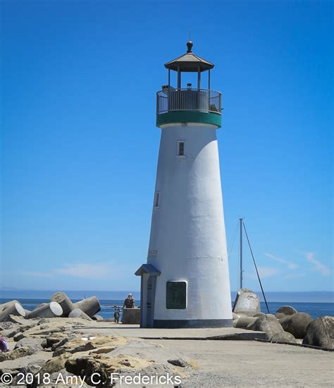 Santa Cruz CA - Santa Cruz Breakwater (Walton) Lighthouse | Flickr