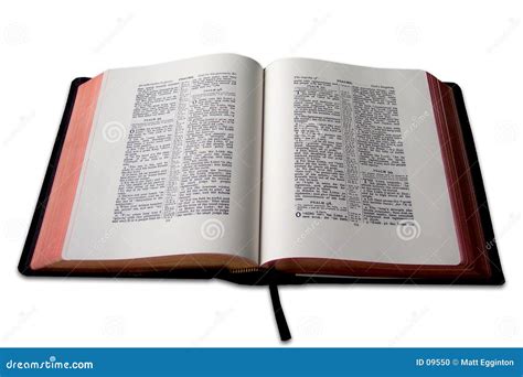 Open Bible Stock Photo - Image: 9550