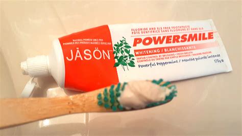 JASON Powersmile Whitening Natural Toothpaste Review - Clarify Green