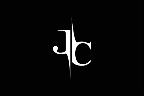 JC Monogram Logo V5 By Vectorseller | TheHungryJPEG