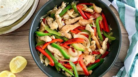 Receta: ¿Cómo hacer fajitas de pollo con verduras? - Sibeti Recetas