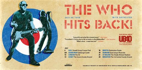 THE WHO 2023 UK TOUR WITH ORCHESTRA – Welcome To The MixUp