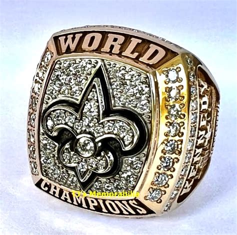 2009 NEW ORLEANS SAINTS SUPER BOWL XLIV CHAMPIONSHIP RING ...