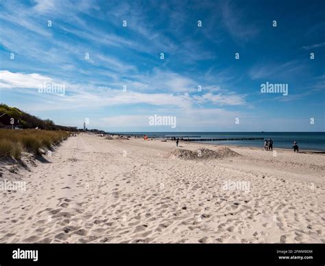 Kuehlungsborn beach on the Baltic Sea Stock Photo - Alamy