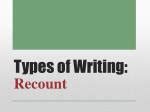 PPT - Types of Writing PowerPoint Presentation, free download - ID:4787479