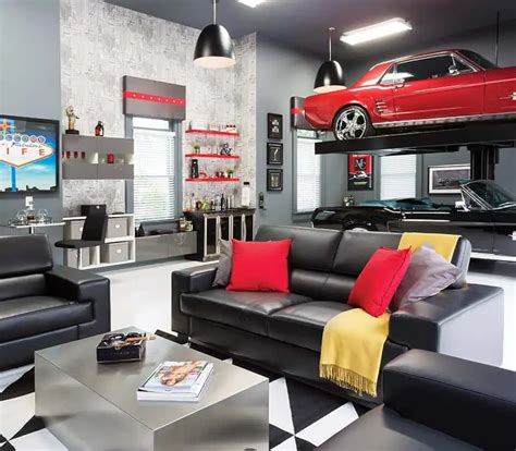 Garage Man Cave Ideas: Turn Your Garage Into A Man Cave - Archute