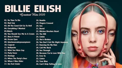 Top 25 Most Popular Billie Eilish Songs – Otosection